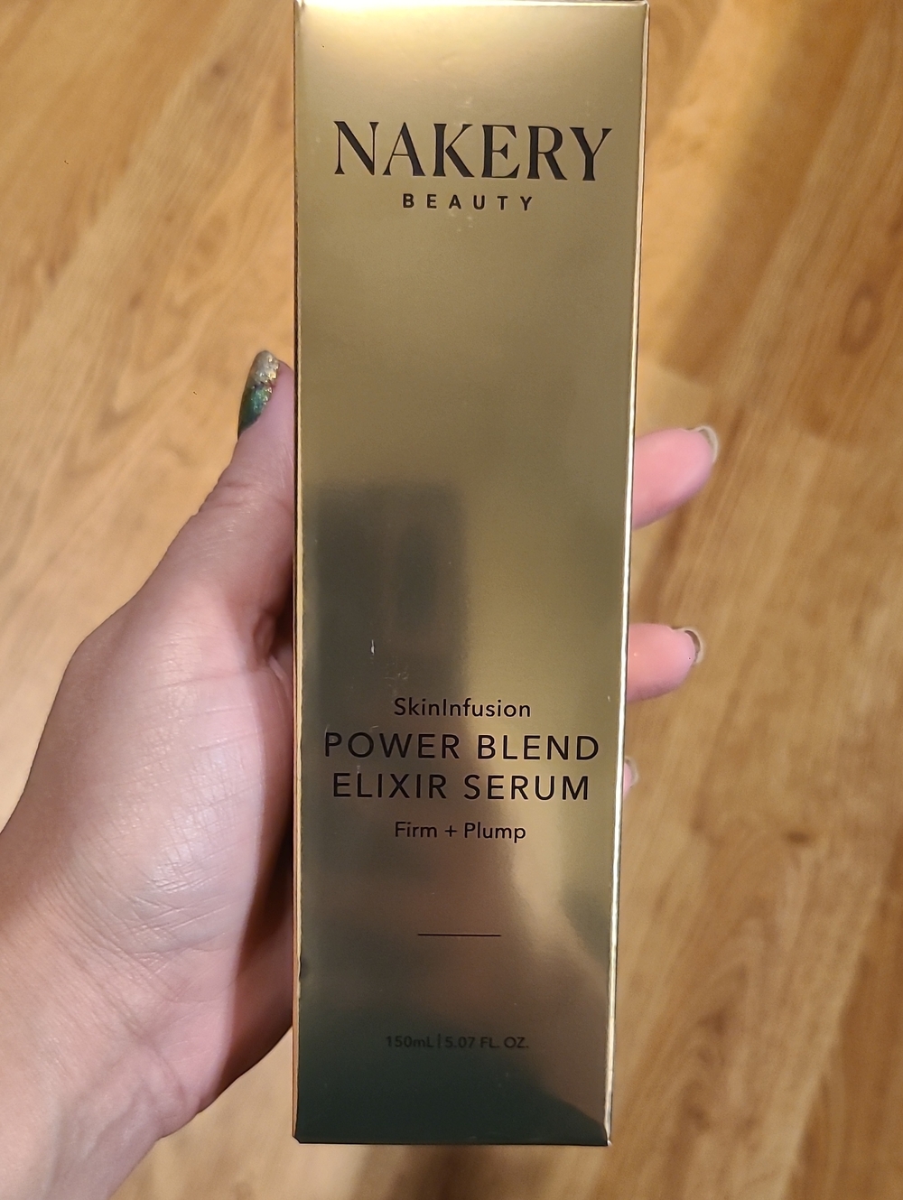 Nakery Beauty Power Blend Elixir Serum - Gold Bottle
